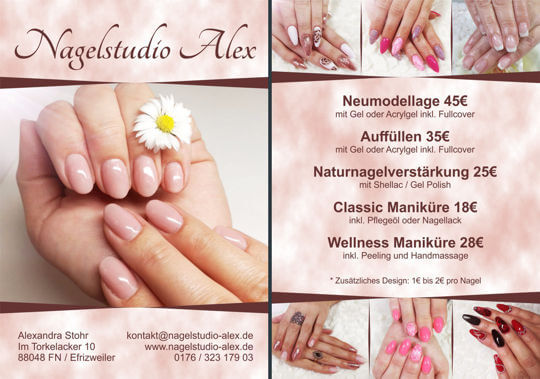 Flyer / Gutschein / Visitenkarte / Logo