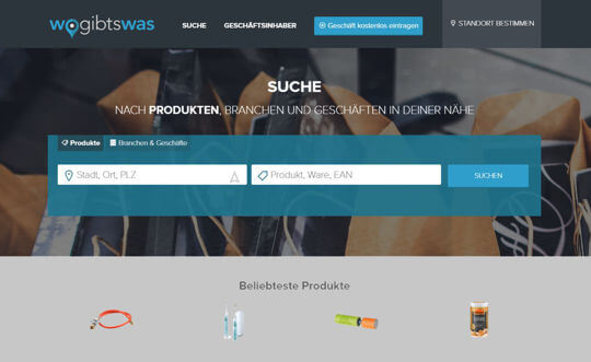 Website: wogibtswas.de